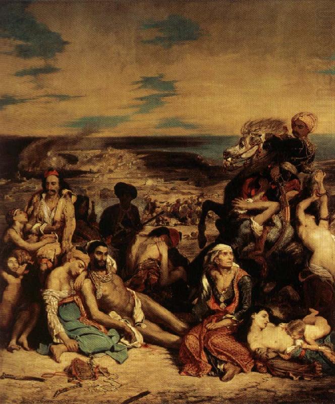 The Massacer at Chios, Eugene Delacroix